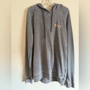 Roxy Charcoal Gray Womens Hoodie